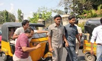 Ram Charan Assaults Car Driver Fighting Photos